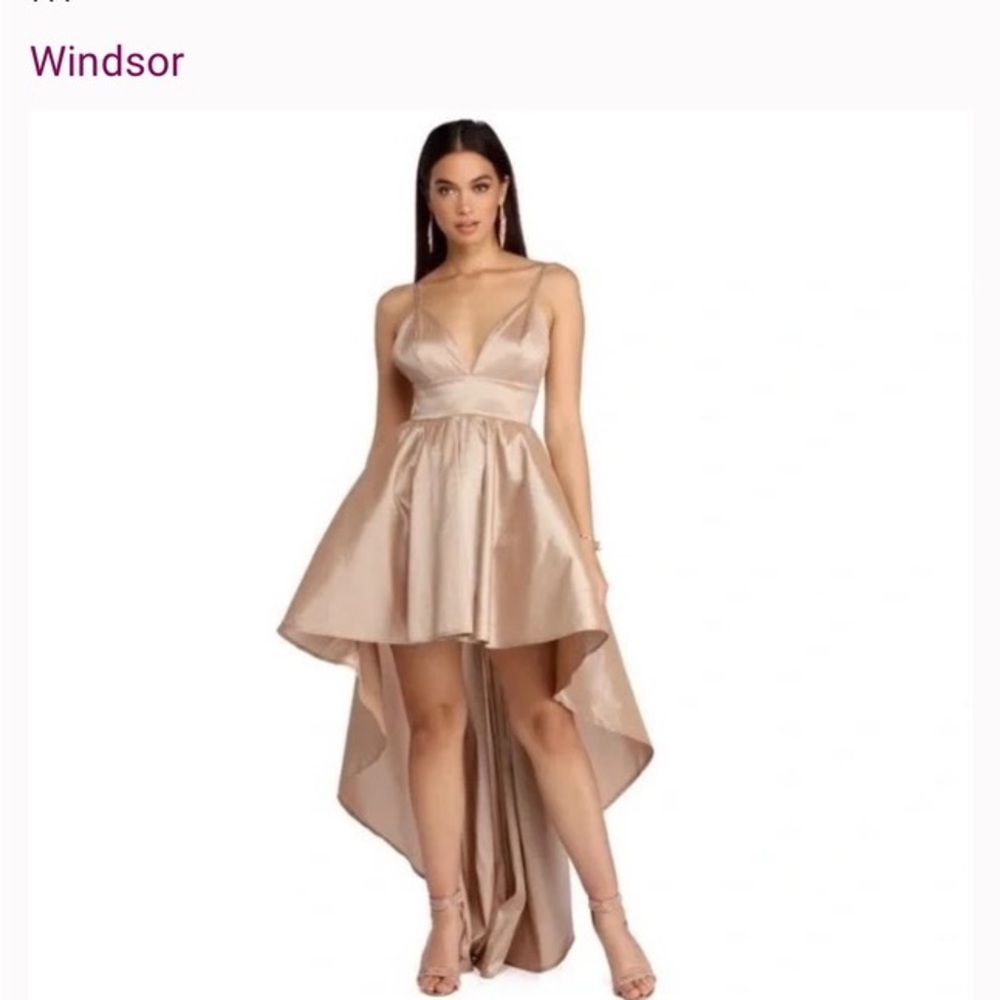 Prom Champagne dress